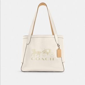 Coach Purse Tote with Horse and Carriage